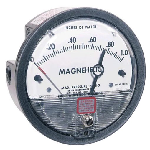 Dwyer Magnehelic Low Differential Pressure Gauge