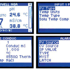 Honeywell UDA2182 dual input pH, DO, ORP and conductivity Analyser
