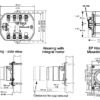 Honeywell STT350 Temperature transmitter dimensions