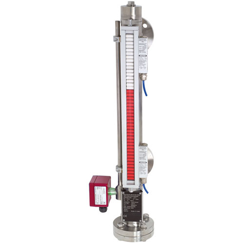 KSR Kuebler bypass level indicator with 2x switches and transmitter