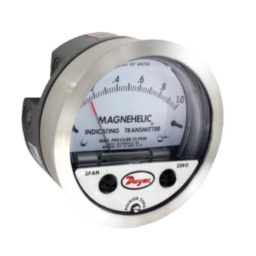 Dwyer Magnehelic Differential Pressure Indicating Transmitter