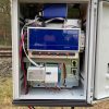 Gantner Q.monixx Remote Monitoring System powered by solar panel