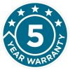 5 year Vaisala warranty